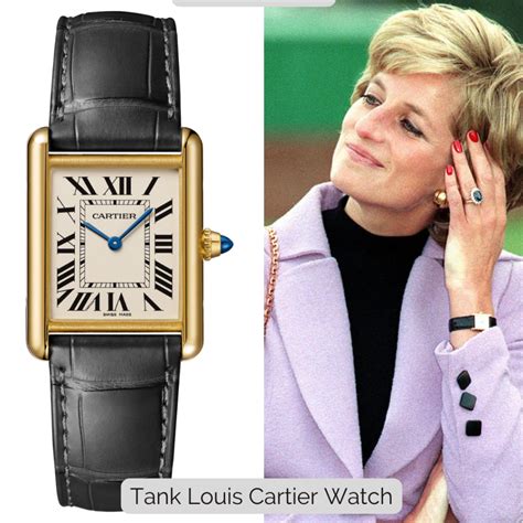 cartier watch princess diana|princess diana watch collection.